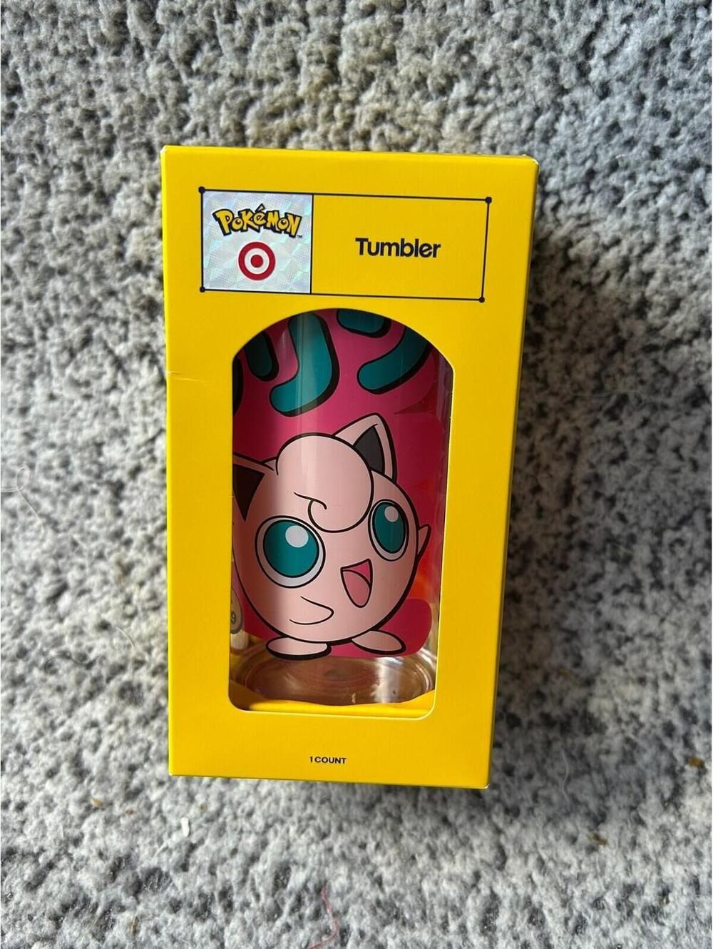 Pokémon x Target NEW Limited Edition Jigglypuff Tumbler 20oz